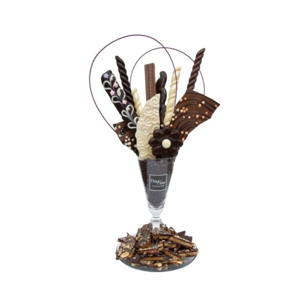 Bouquet de chocolat assemblé